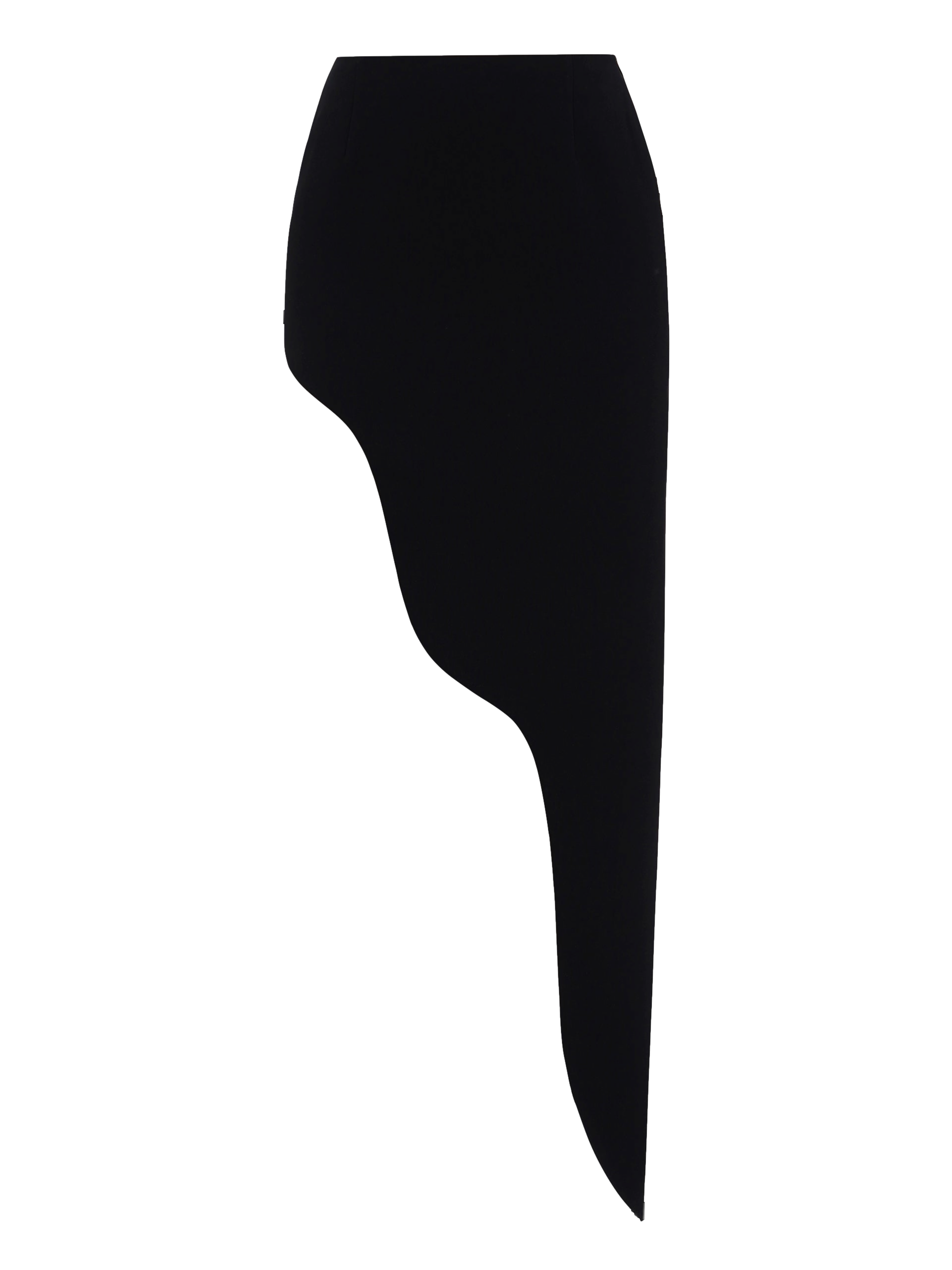 Wavy Asymmetric Hem Maxi Skirt | Women's Midi skirts - NDS The Label - Modalova