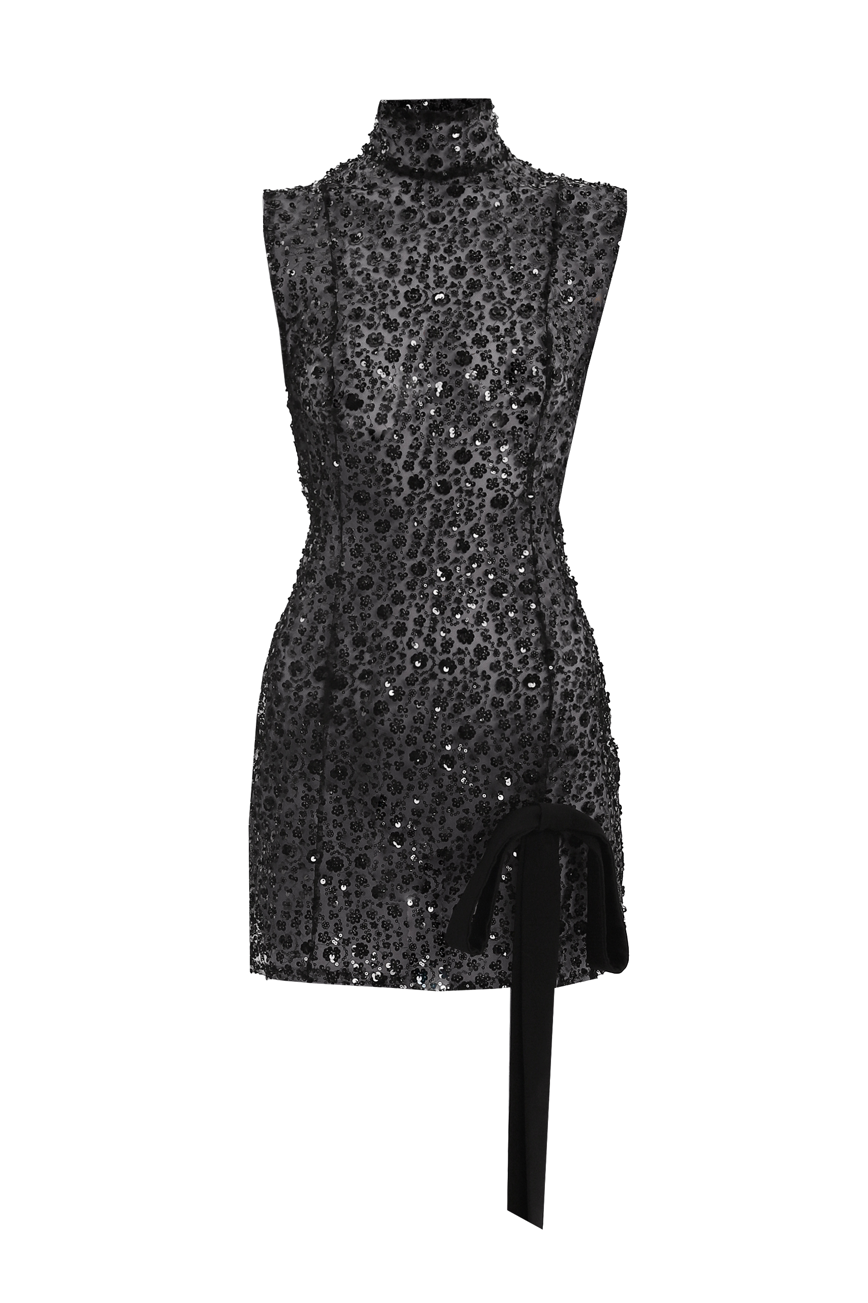 Sequin embroidered mini dress | Women's Mini dresses - Compte Spain - Modalova