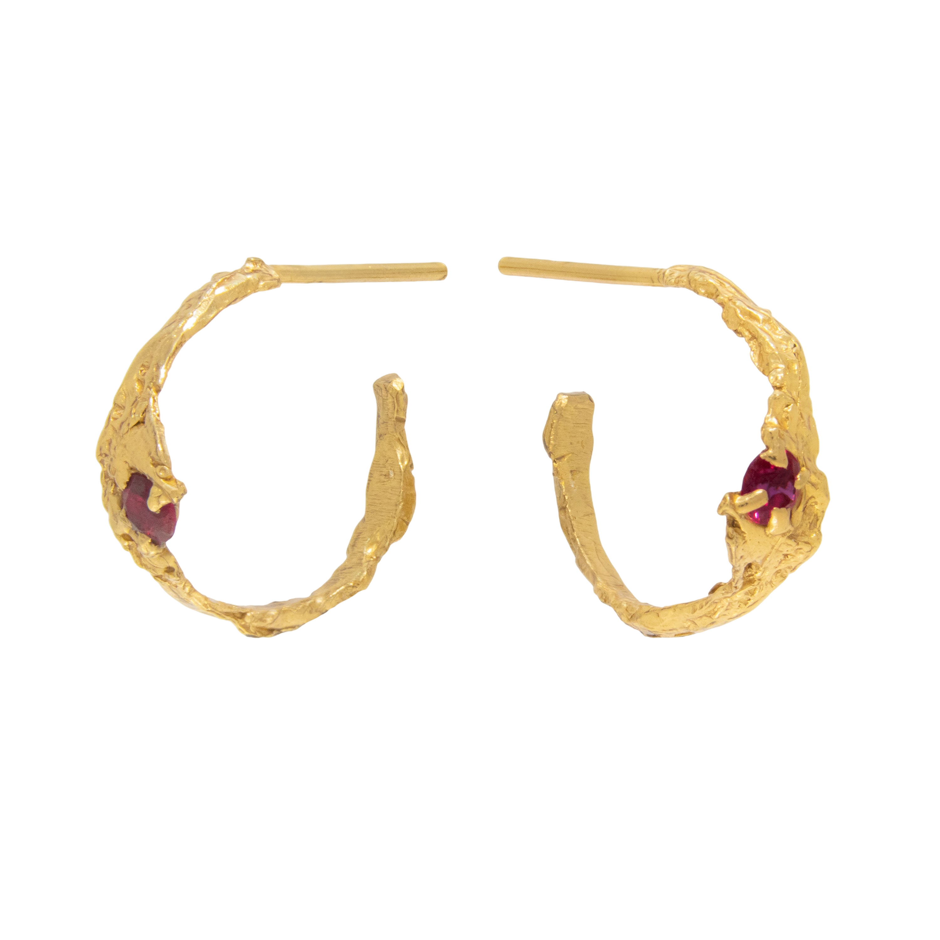 Ima Ruby Earrings | Women's Earrings - Loveness Lee - Modalova