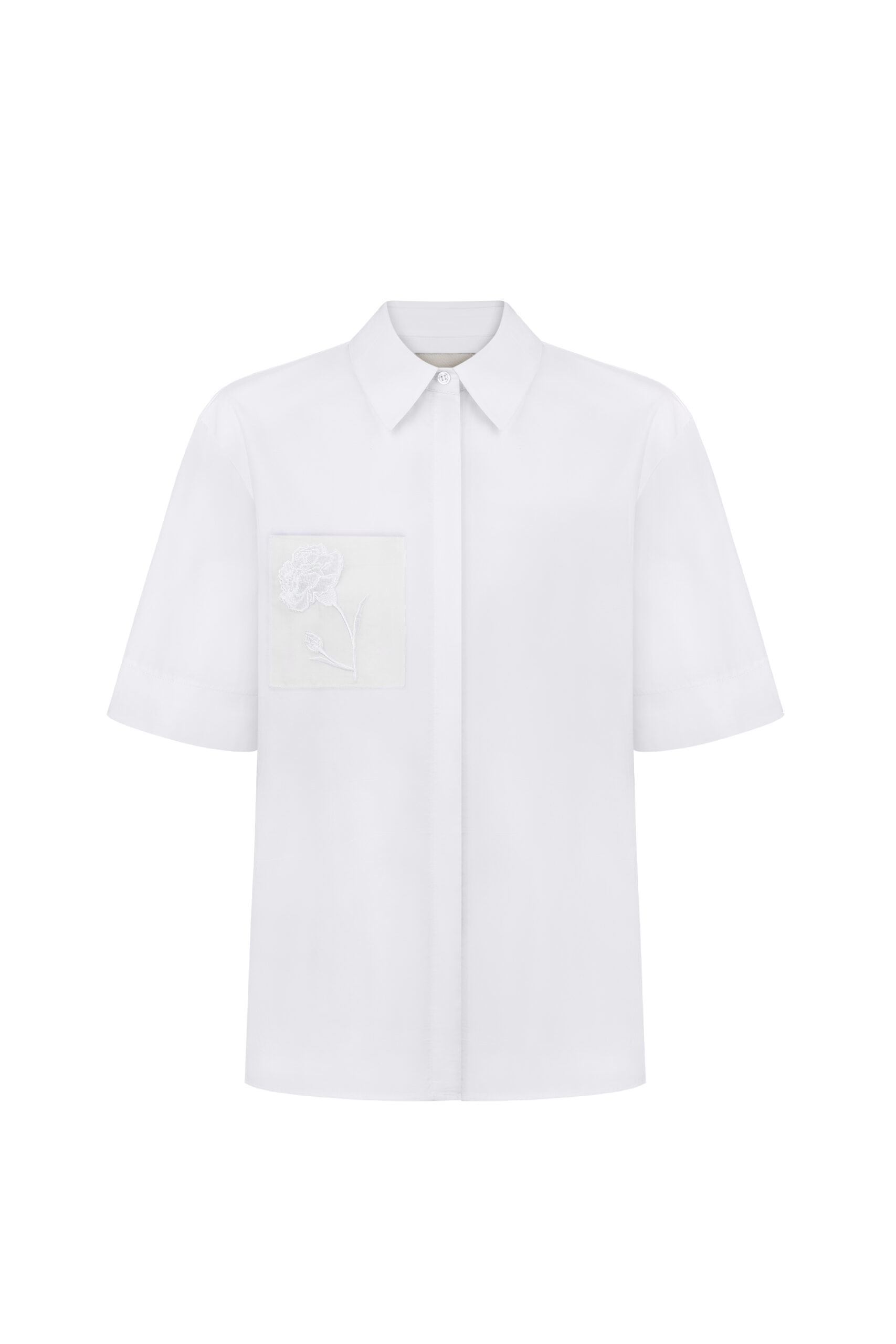 SHIRT “BLUEDOTTLE” | Women's Shirts - DELEGAN Clothes - Modalova