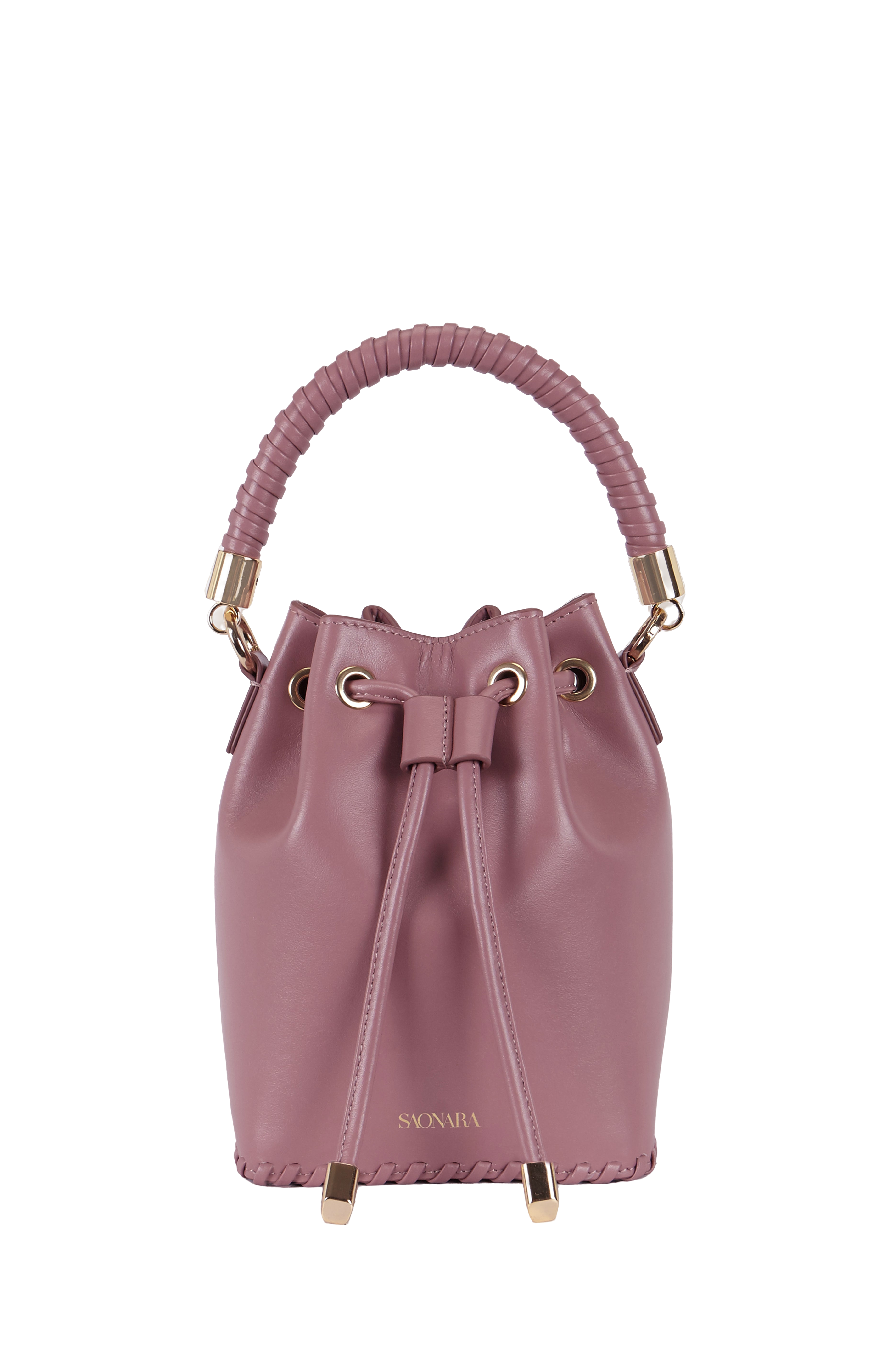 MINI BUCKET LEATHER | Women's Bucket bags - Saonara - Modalova