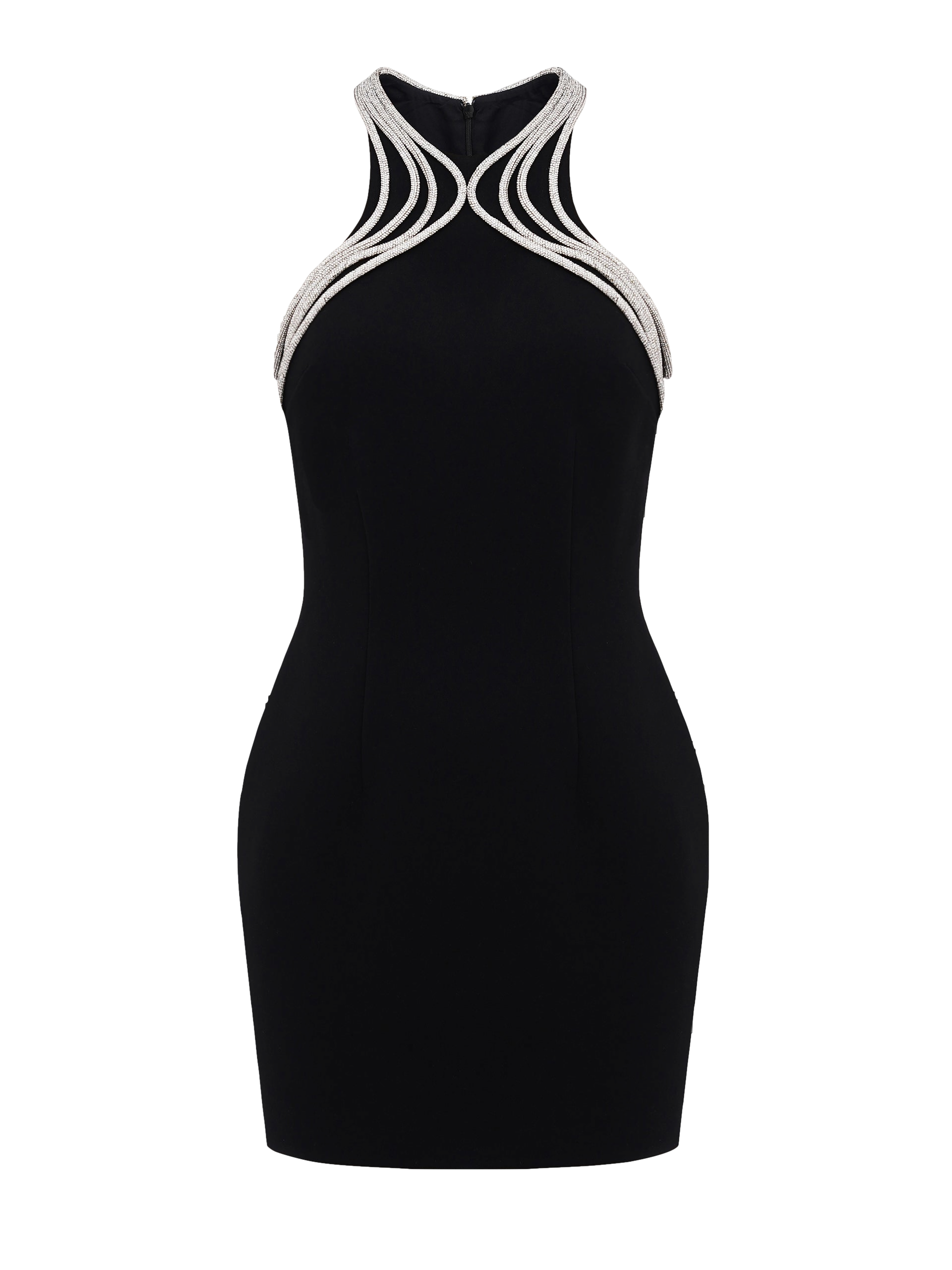 Embellished Halter Mini Dress in | Women's Mini dresses - NDS The Label - Modalova