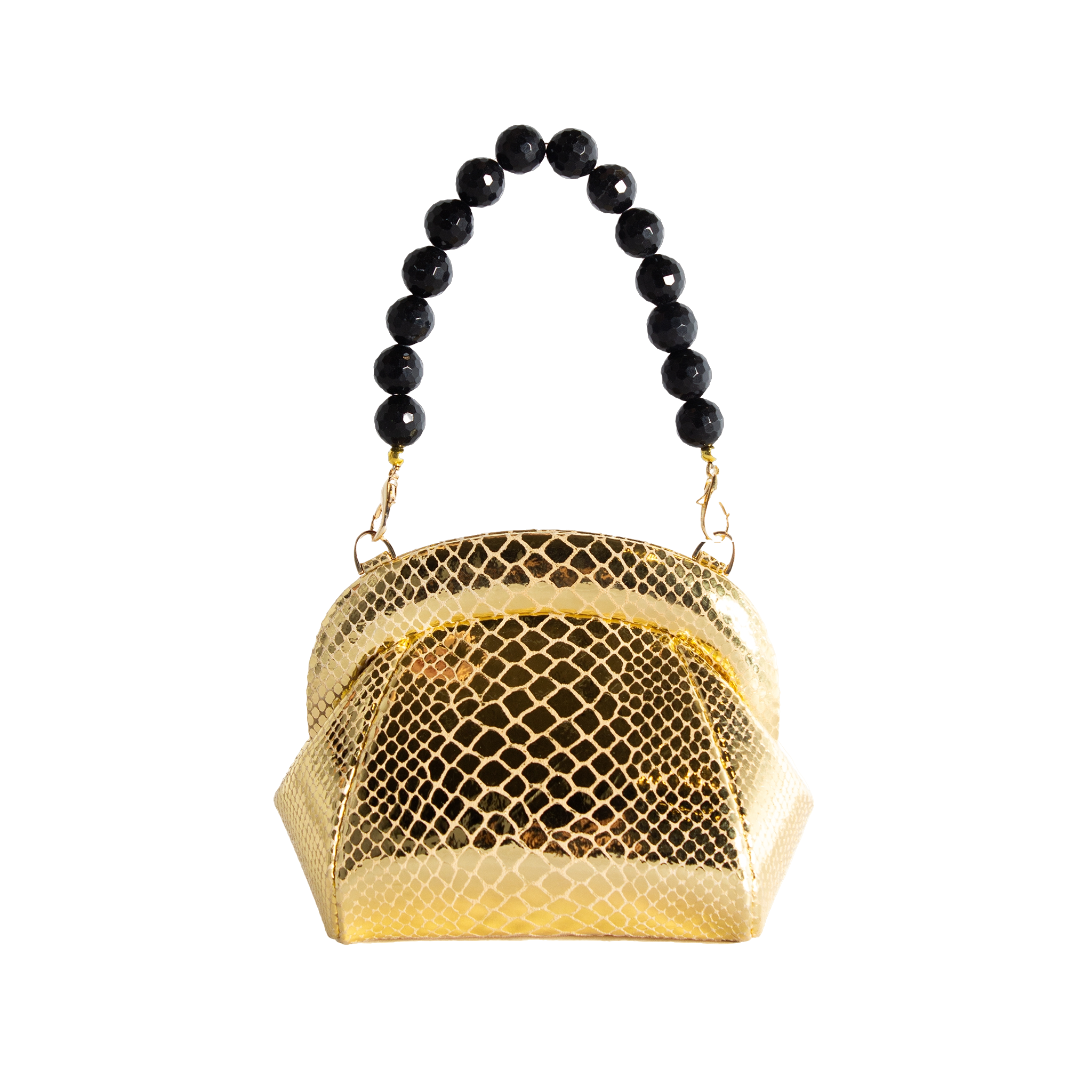 Hamsa - Gold - Mini Bag | Women's Mini bags - ALIEL - Modalova