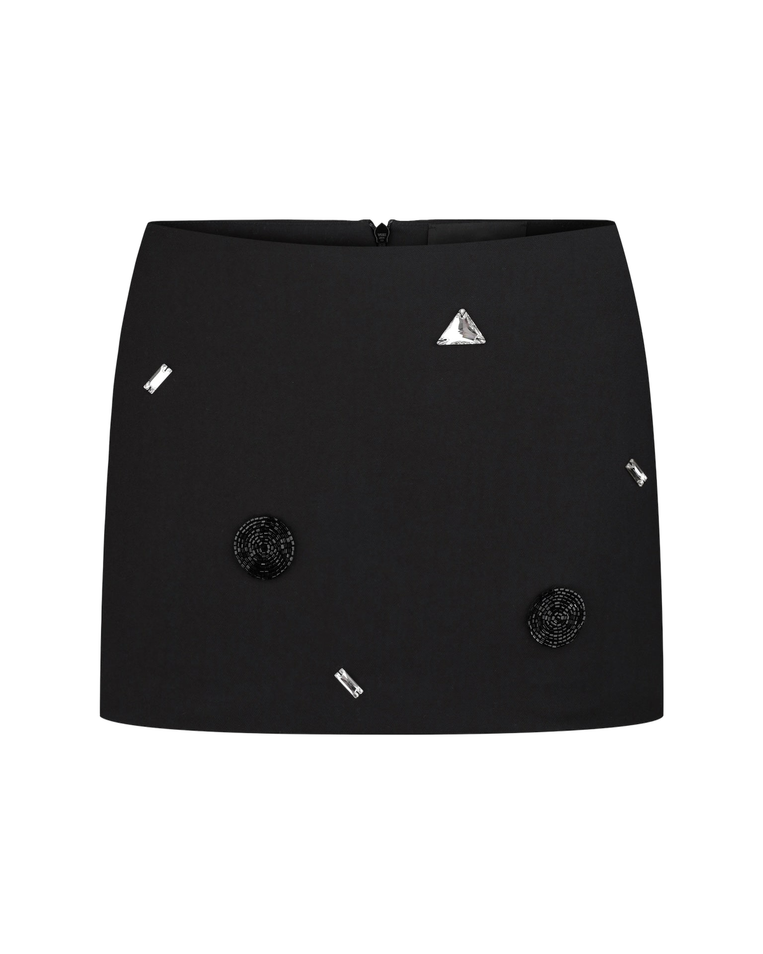 Low Rise Embellished Mini Skirt | Women's Mini skirts - NDS The Label - Modalova
