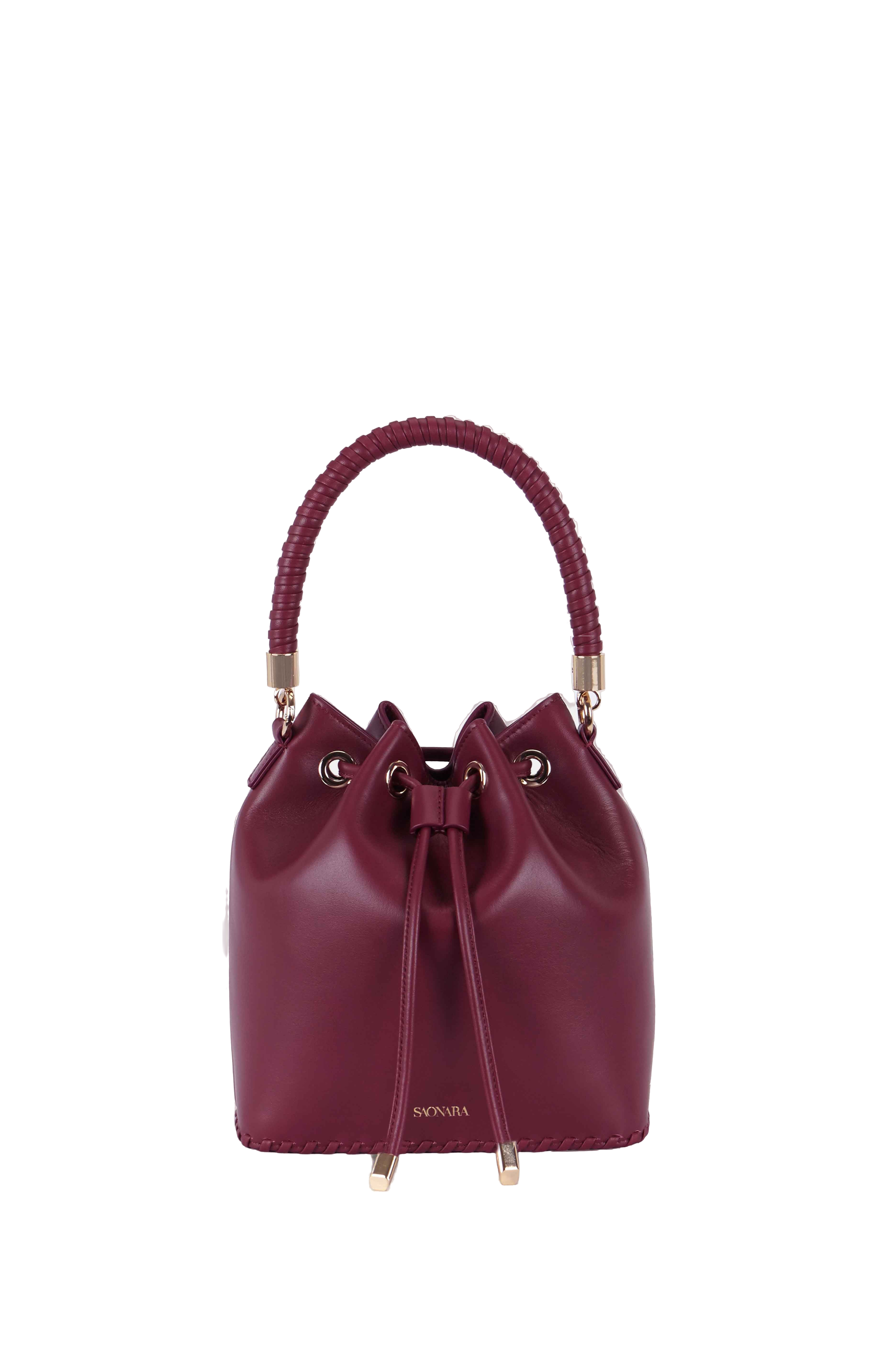 BUCKET BERRY LEATHER | Women's Bucket bags - Saonara - Modalova