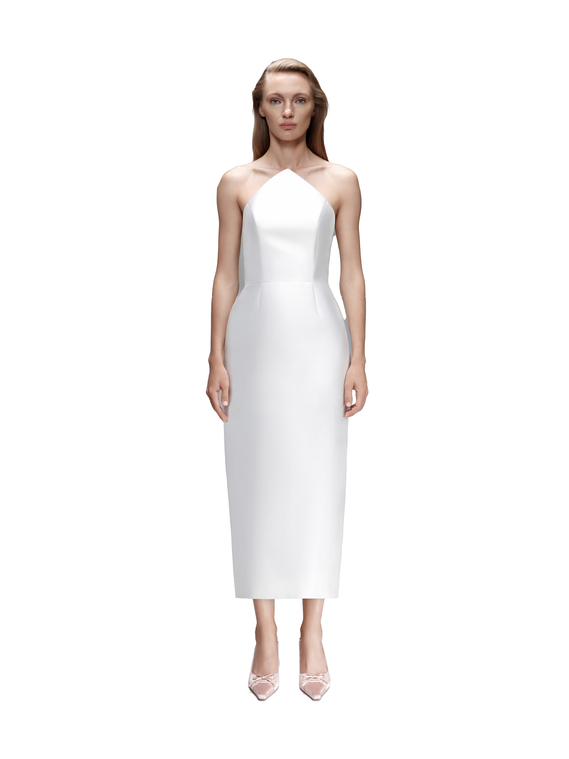 Strapless Midi Dress | Women's Midi dresses - NDS The Label - Modalova