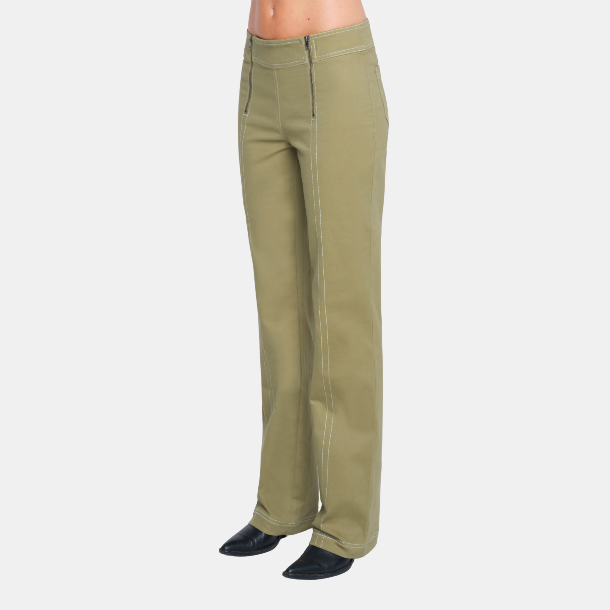 Ow Collection Maple Pants In Green