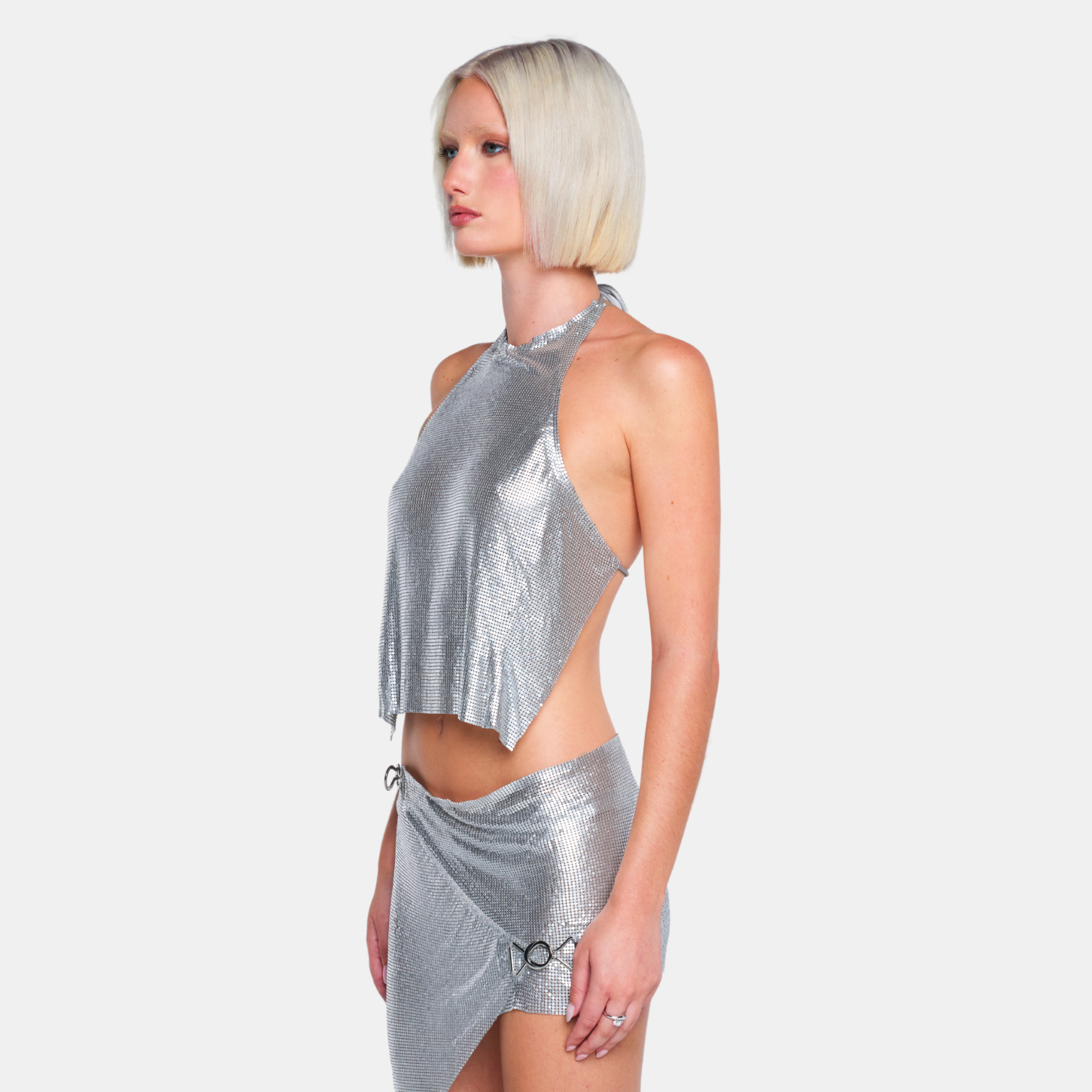 Ow Collection Gemma Metallic Top