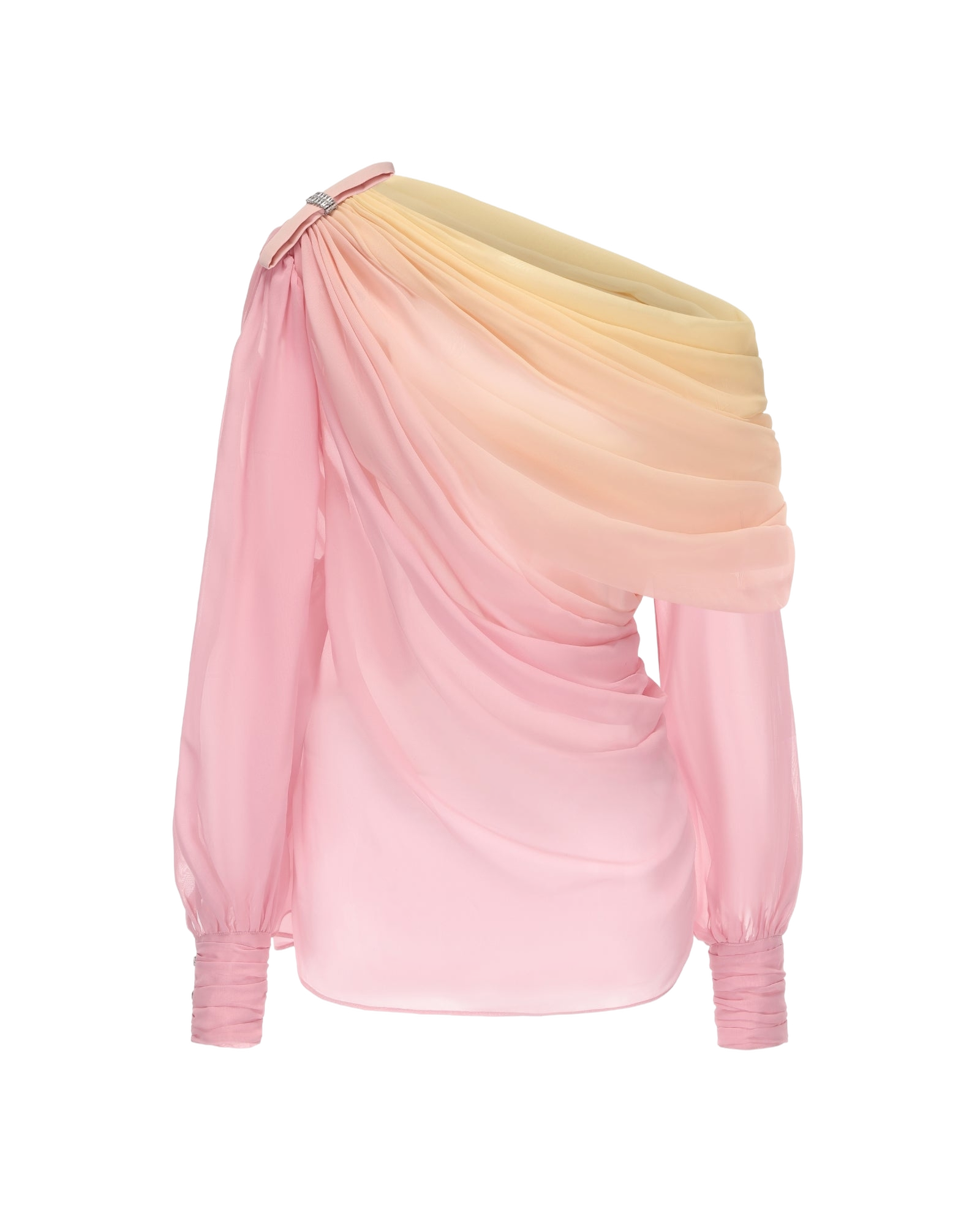 Selene Top (Yellow) | Women's Long sleeve tops - Nana Jacqueline - Modalova