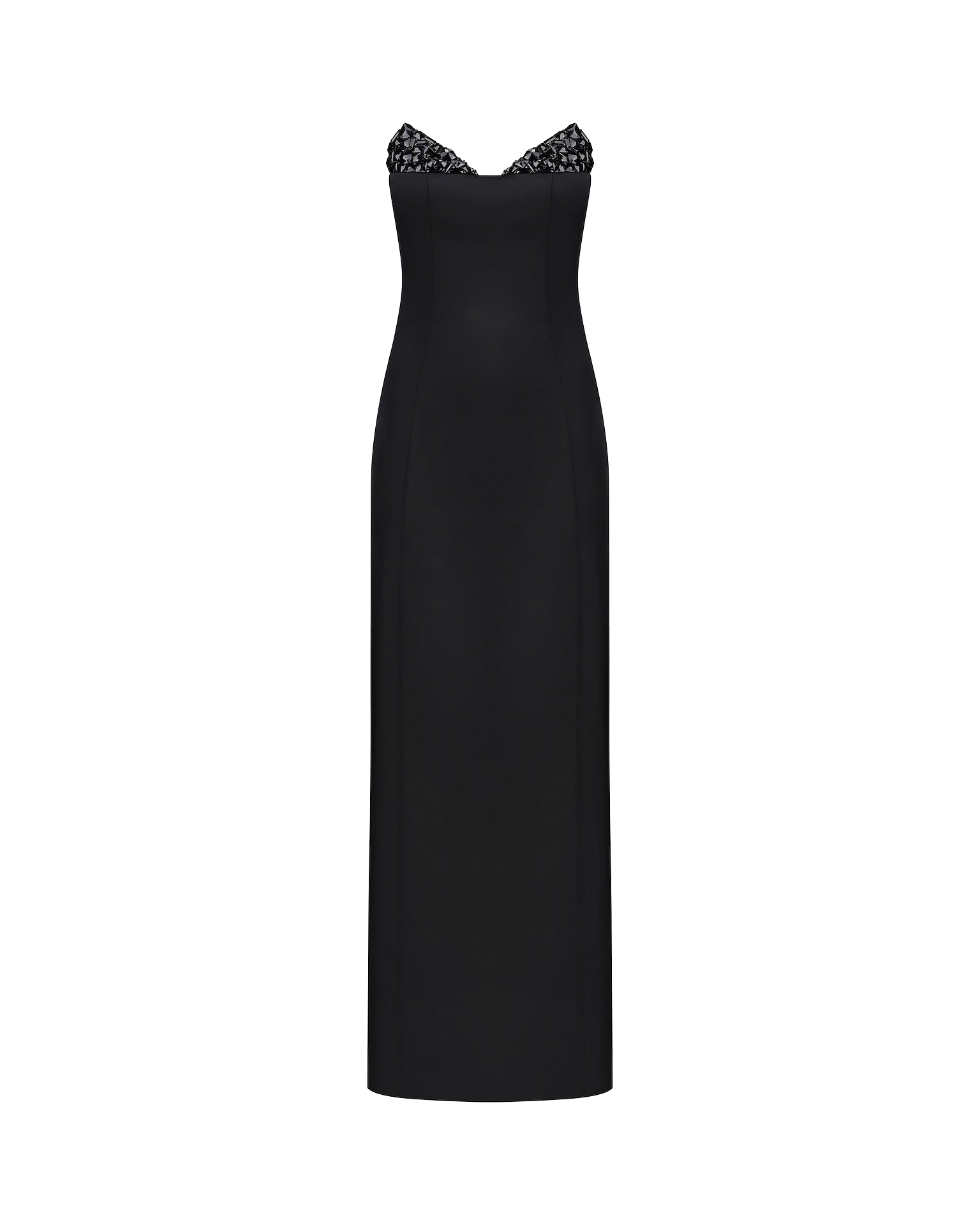Crystal-Detailed Strapless Gown | Women's Maxi dresses - NDS The Label - Modalova