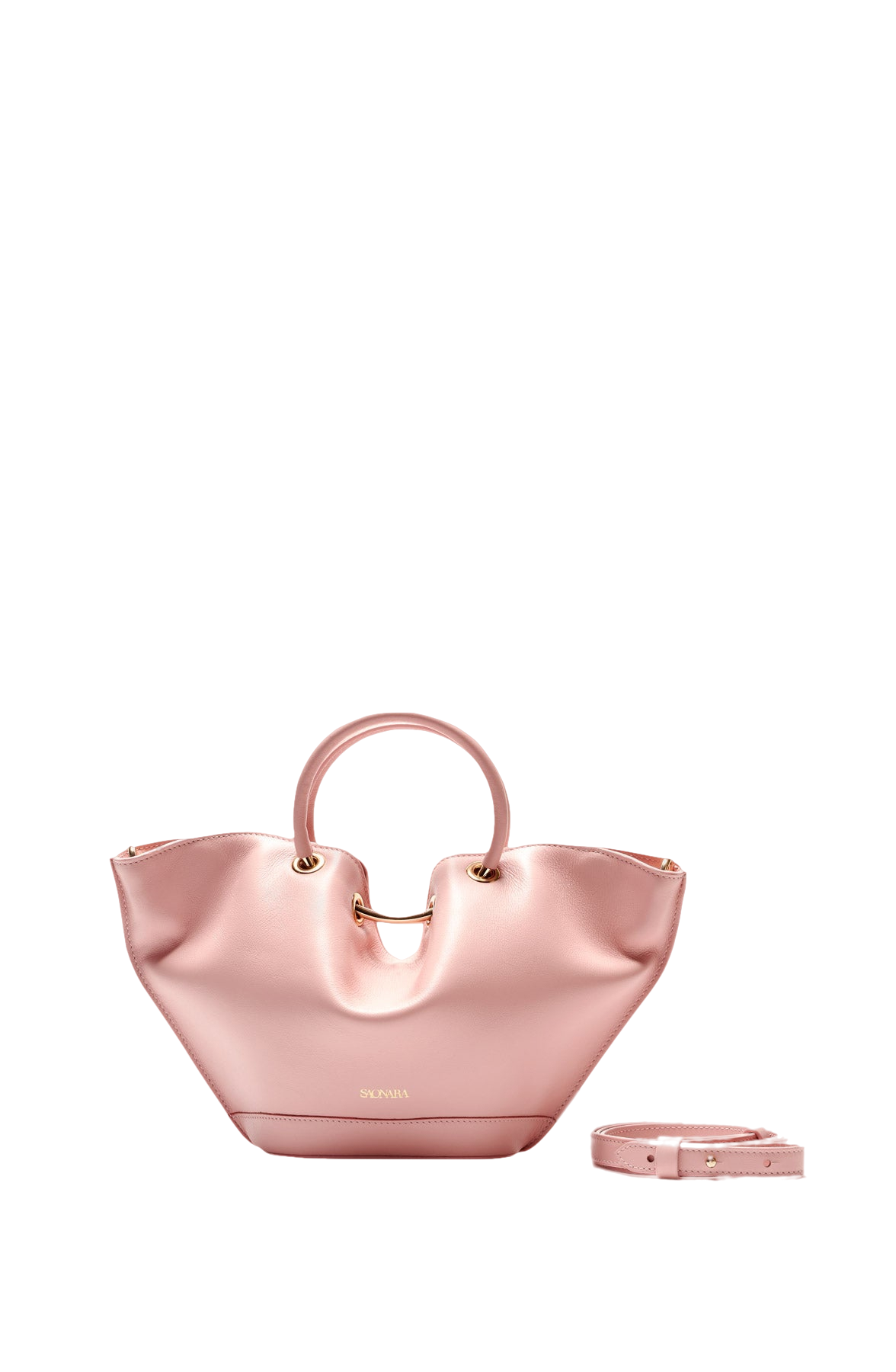 MINI PEONY LEATHER BAG | Women's Mini bags - Saonara - Modalova