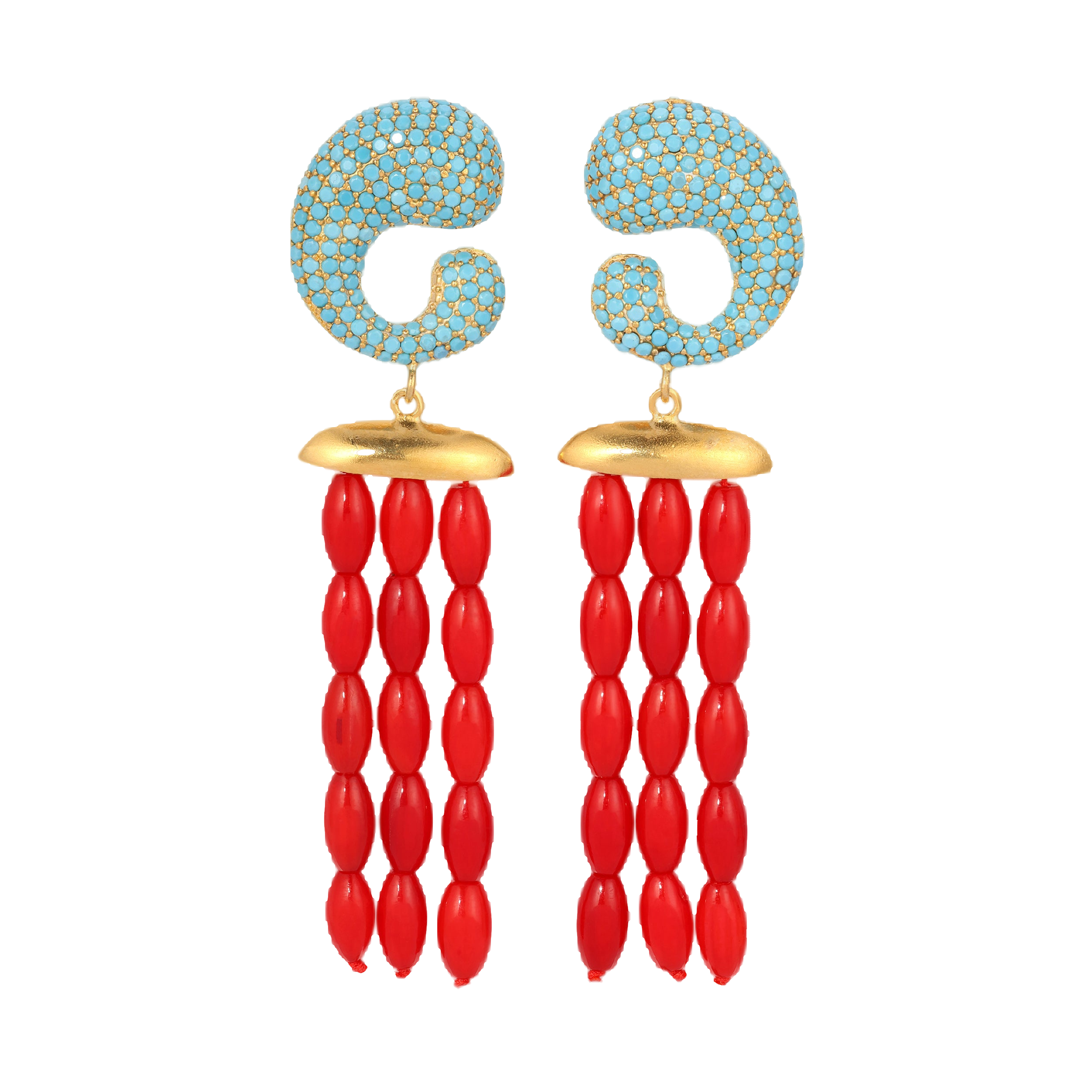 ISOBELL EARRINGS | Women's Earrings - Zepplin The Label - Modalova