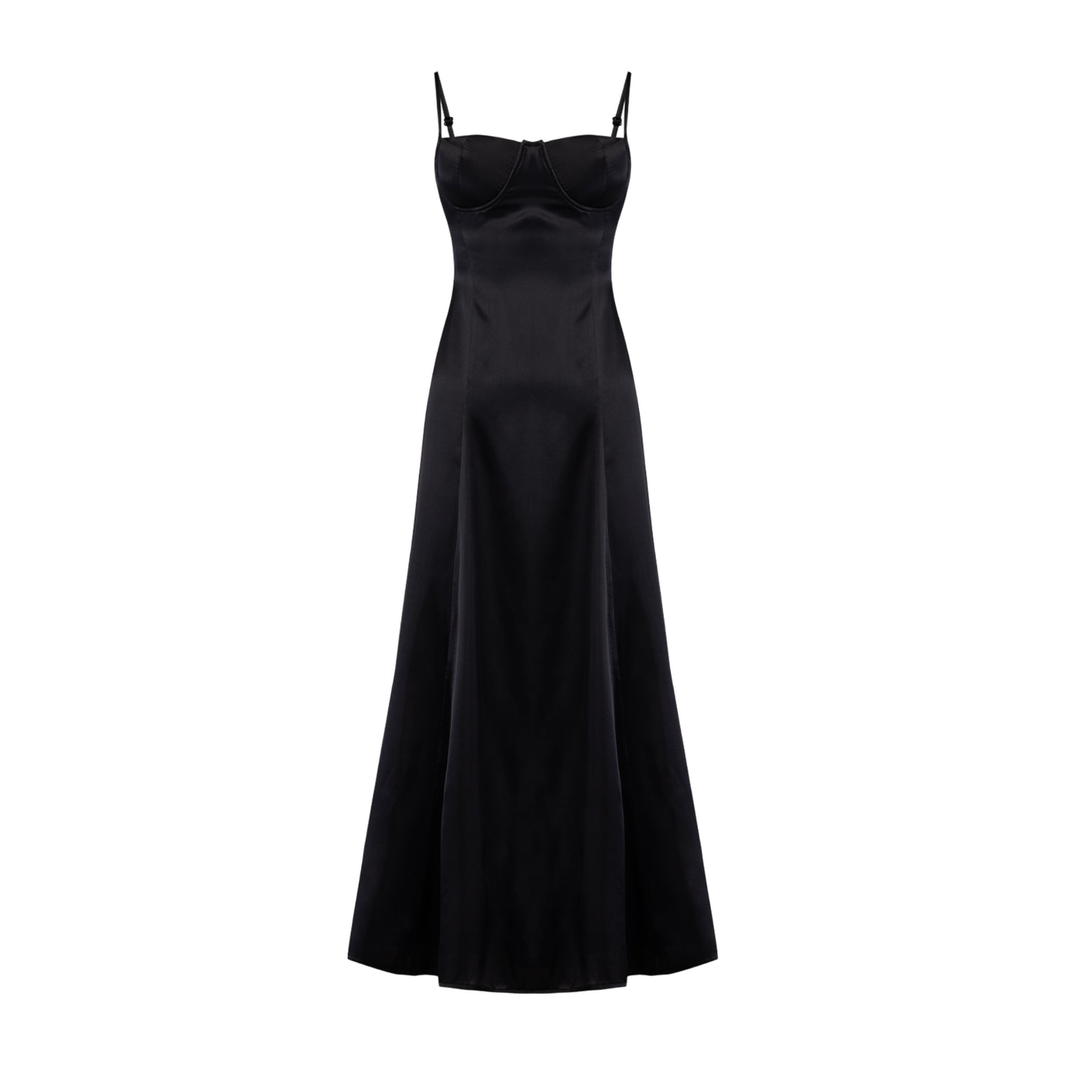 YOUR *ITCH SILK DRESS - JET | Women's Midi dresses - PCFG - Modalova