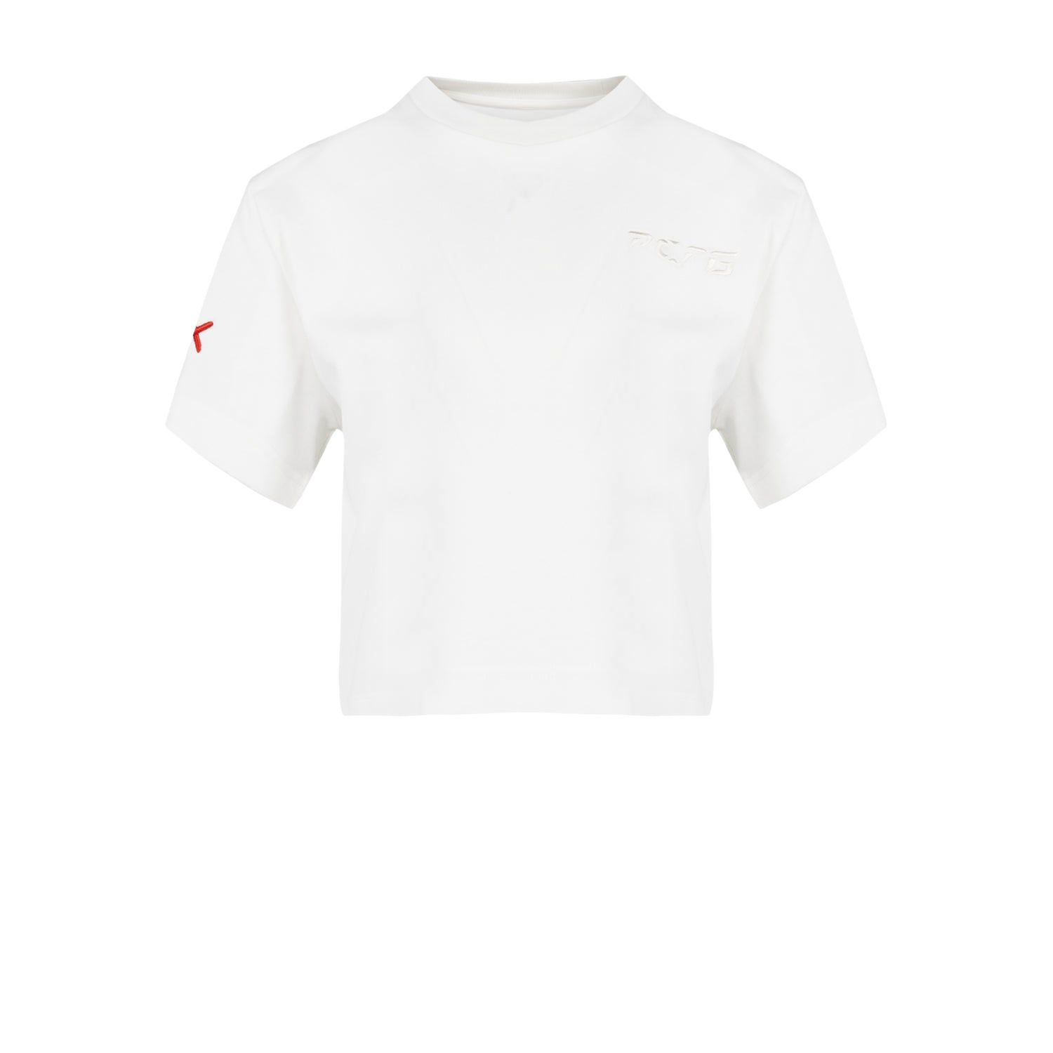 YOUR *ITCH SHOULDER PADDED T-SHIRT - | Women's Crop tops - PCFG - Modalova