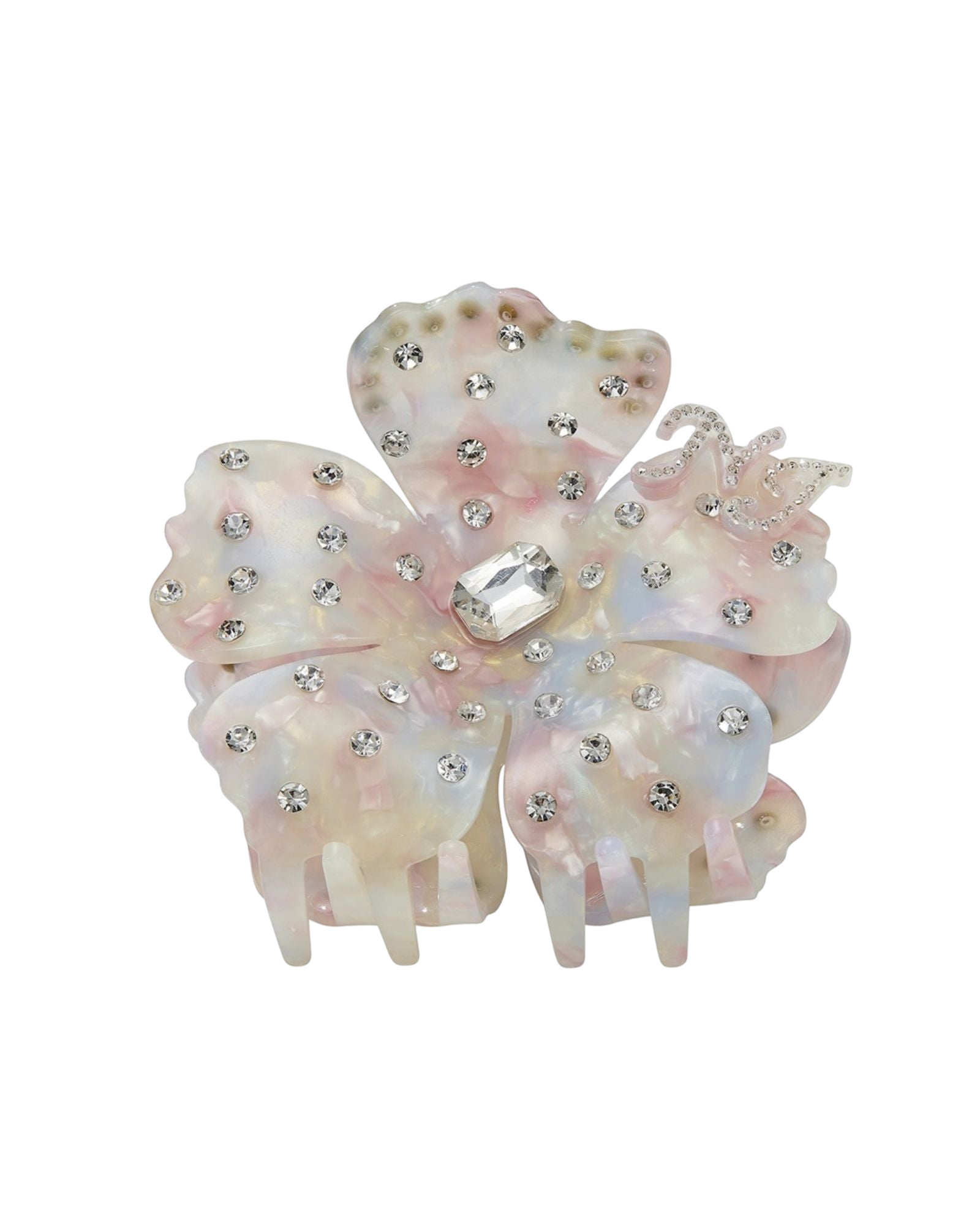 Flora Hairclip (Multi) | Women's Hair clips - Nana Jacqueline - Modalova