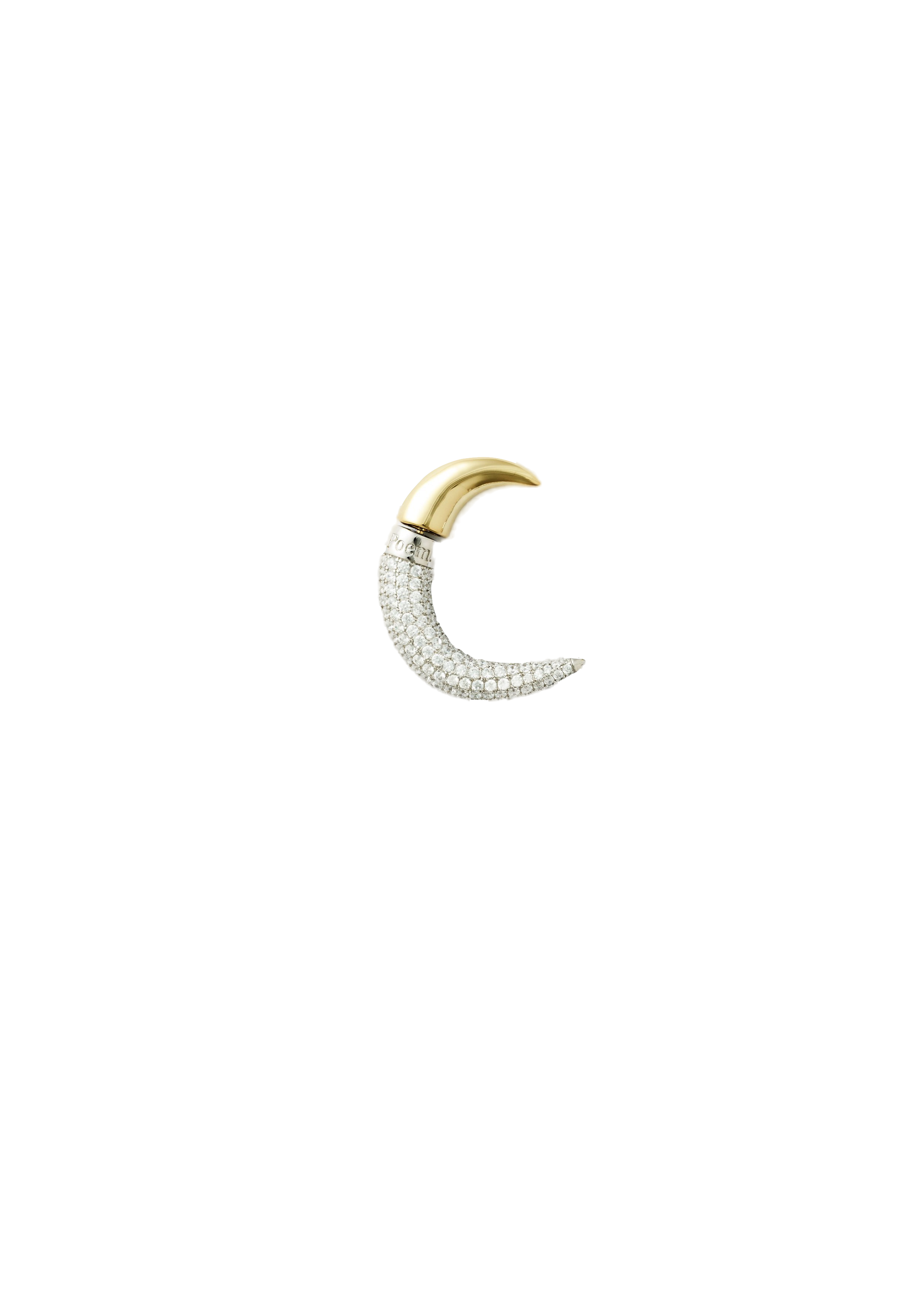 Spike earring - /Pavé - Single | Women's Earrings - POEM Objects - Modalova